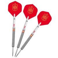 Masquedardos Darts Licență oficială de fotbal Spania Tungsten 24g D1427