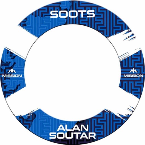 Masquedardos Surround Mission Dartboard player Alan Soutar Su226