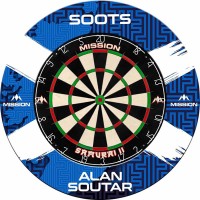 Masquedardos Surround Mission Dartboard player Alan Soutar Su226