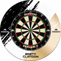 Masquedardos Umgeben Mission Spieler Dartboard Brett Claydon Su229