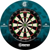 Masquedardos Surround Mission Joueur de Dartboard Connor Scutt Su230