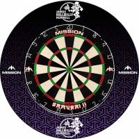 Masquedardos Okruženje Mission Dartboard igrač James Hurrell Su235