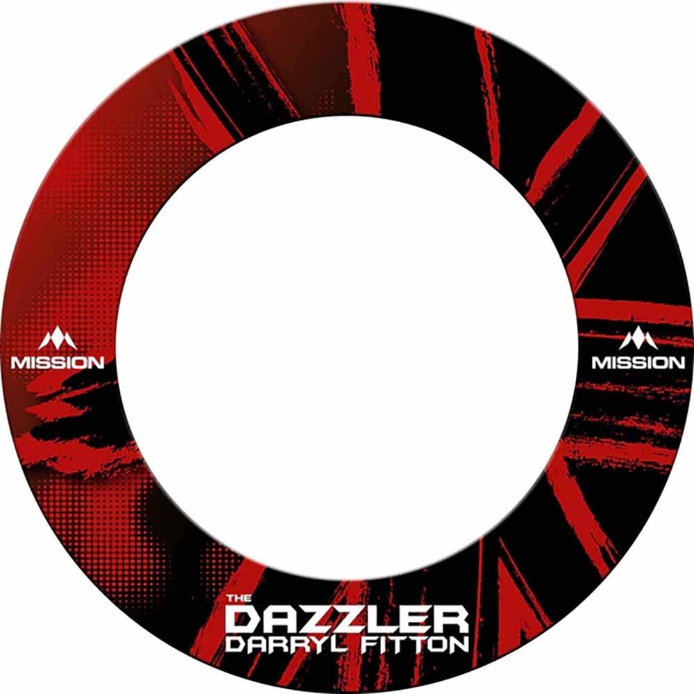 Masquedardos Surround Mission Player Dartboard Darryl Fitton Su240