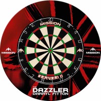 Masquedardos Circondare Mission Dartboard player Darryl Fitton Su240