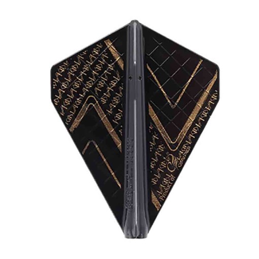 Masquedardos Feathers Cosmo Darts Flights Flight Pro V-4 by Andrew Gilding