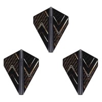 Masquedardos Feathers Cosmo Darts Flights Flight Pro V-4 by Andrew Gilding