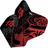 Masquedardos Feathers Mission Darts No. 2 Std Samurai II - Red