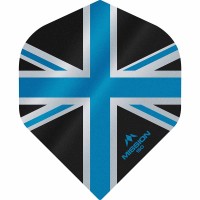 Masquedardos Fülle Mission Darts Nr. 2 Std Alliance Union Jack Schwarz Blau 150 F3137