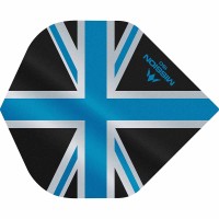 Masquedardos Fülle Mission Darts Nr. 2 Std Alliance Union Jack Schwarz Blau 150 F3137