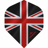 Masquedardos Suojat Mission Darts No2 Std Alliance Union Jack Musta Punainen F3082