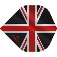 Masquedardos Peniaze Mission Darts Číslo 2 Std Alliance Union Jack Čierna Červená F3082