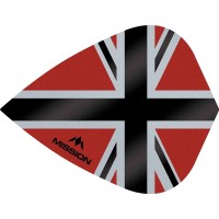 Masquedardos Plumas Mission Darts Kite Alliance-x Union Jack Negro Black F3113