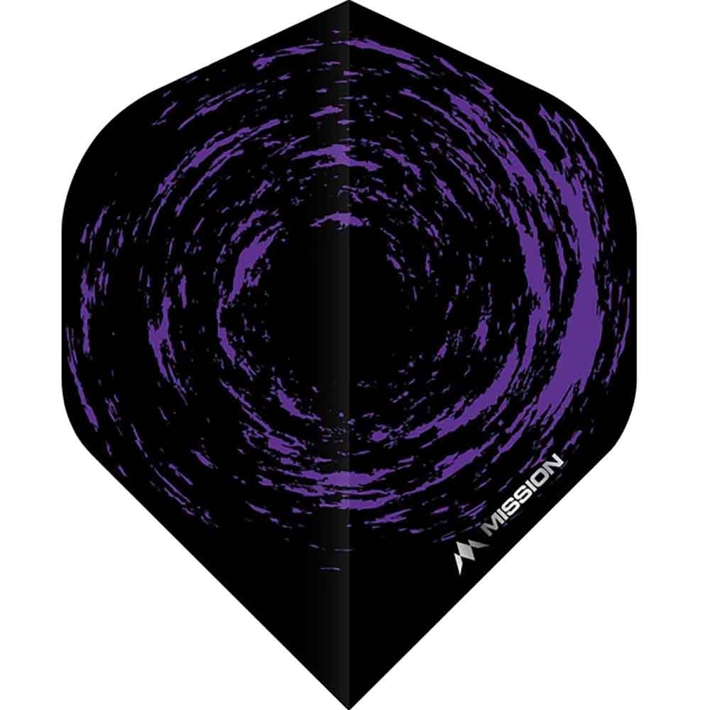 Masquedardos Plumas Mission Darts No 2 Std Nova Morado F2853