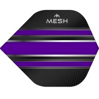 Masquedardos Feathers Mission Darts No 2 Std Mesh Purple F2447