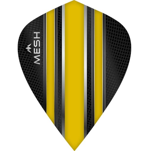 Masquedardos Feathers Mission Darts Kite Mesh Yellow F2514