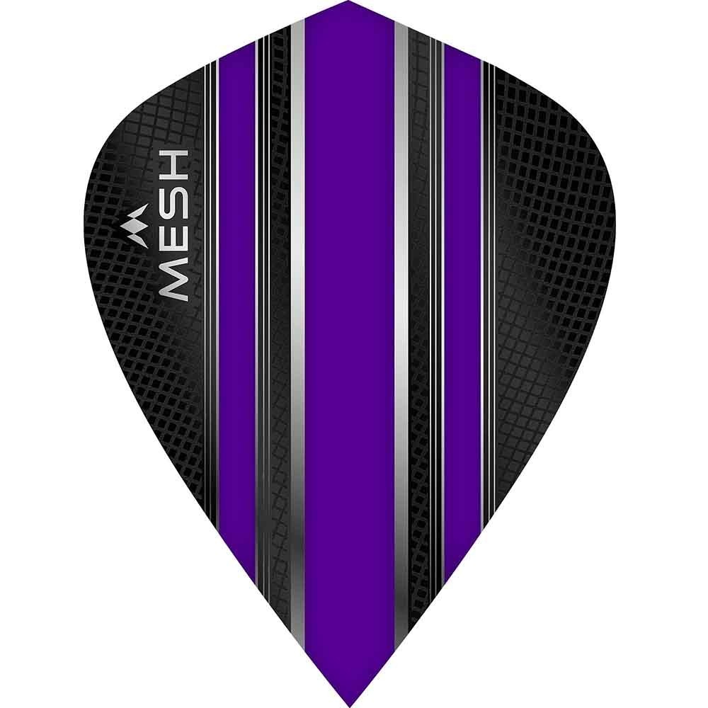 Masquedardos Feathers Mission Darts F2516 Purple Kite Mesh