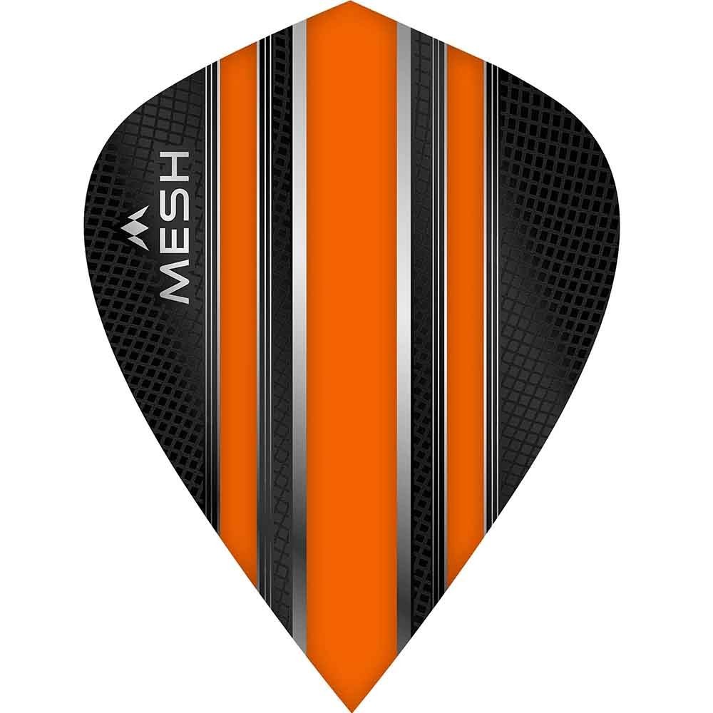 Masquedardos Plumas Mission Darts Kite Mesh Naranja F2517