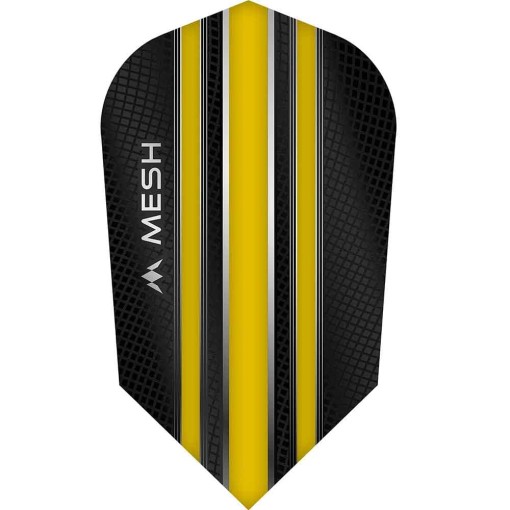 Masquedardos Peří Mission Darts Slim Mesh Žlutý F2001