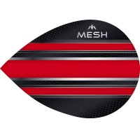 Masquedardos Feathers Mission Darts Oval mesh Red F2006