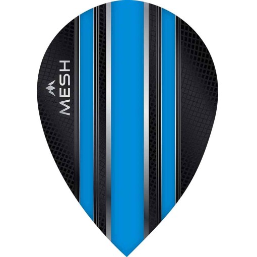 Masquedardos Feathers Mission Darts Oval mesh Aqua F2018