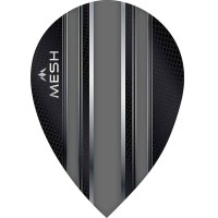 Masquedardos Feathers Mission Darts Oval Mesh Grey F2025