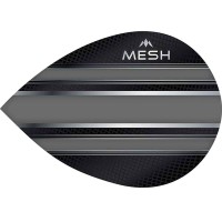 Masquedardos Feathers Mission Darts Oval Mesh Grey F2025