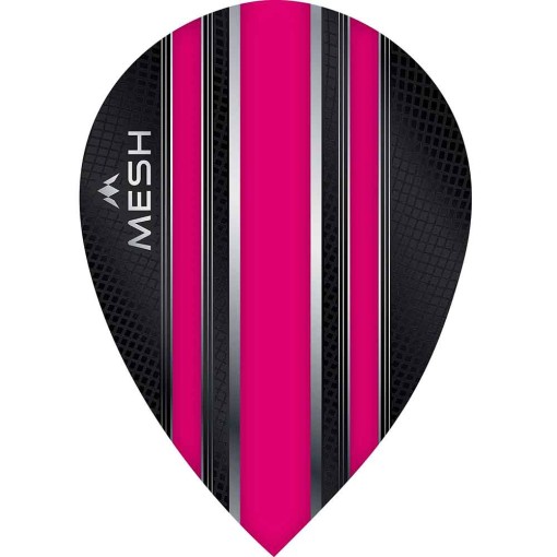 Masquedardos Feathers Mission Darts Oval Mesh Pink F2027