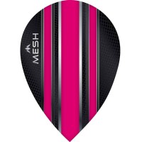 Masquedardos Plumas Mission Darts Oval Mesh Rosa F2027