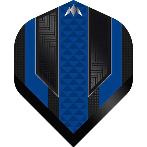 Masquedardos Plumes Mission Darts Plumes n°2 Std Temple noir bleu F3363