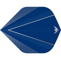 Masquedardos Feathers Mission Darts Feathers No 2 Std Shades Blue F3020