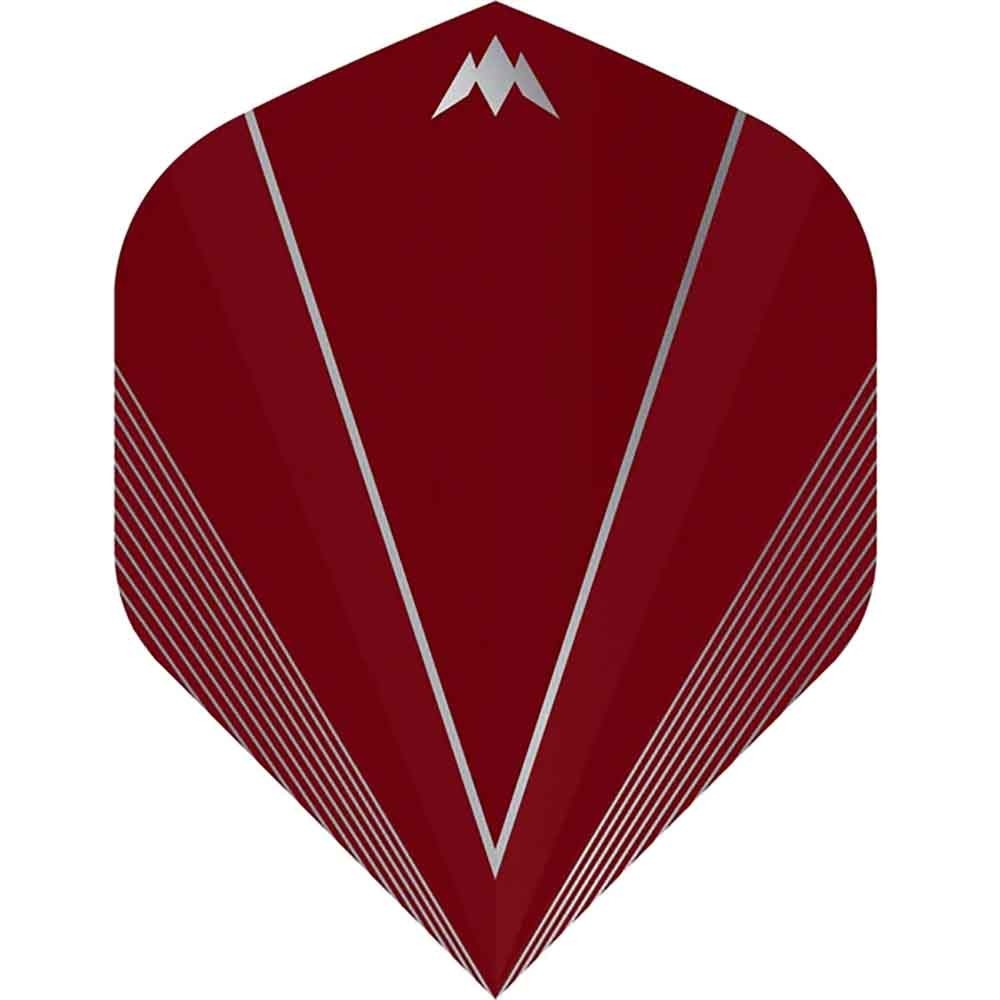 Masquedardos Feathers Mission Darts Feathers No 2 Std Shades Red F3021