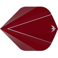 Masquedardos Feathers Mission Darts Feathers No 2 Std Shades Red F3021