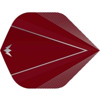 Masquedardos Feathers Mission Darts Feathers No 2 Std Shades Red F3021