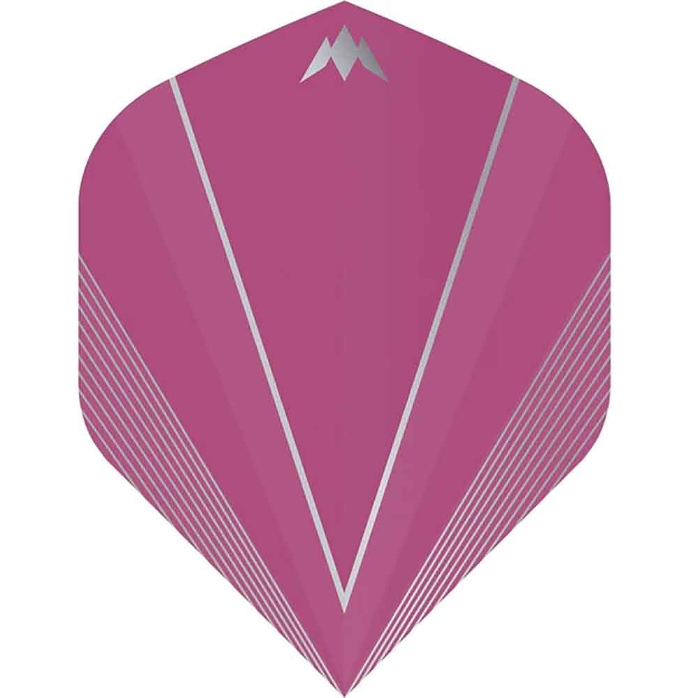 Masquedardos Feathers Mission Darts Feathers No 2 Std Shades Pink F3023