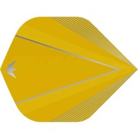 Masquedardos Feathers Mission Darts Feathers No 2 Std Shades Yellow F3024