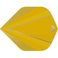 Masquedardos Feathers Mission Darts Feathers No 2 Std Shades Yellow F3024