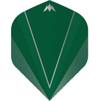 Masquedardos Feathers Mission Darts Feathers No 2 Std Shades green F3027