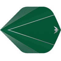 Masquedardos Feathers Mission Darts Feathers No 2 Std Shades green F3027