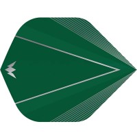 Masquedardos Feathers Mission Darts Feathers No 2 Std Shades green F3027