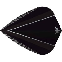 Masquedardos Feathers Mission Darts Kite feathers Shades black F3029