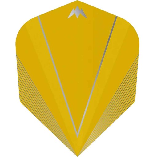 Masquedardos Plumas Mission Darts Plumas Shades No6 Amarillo F3044