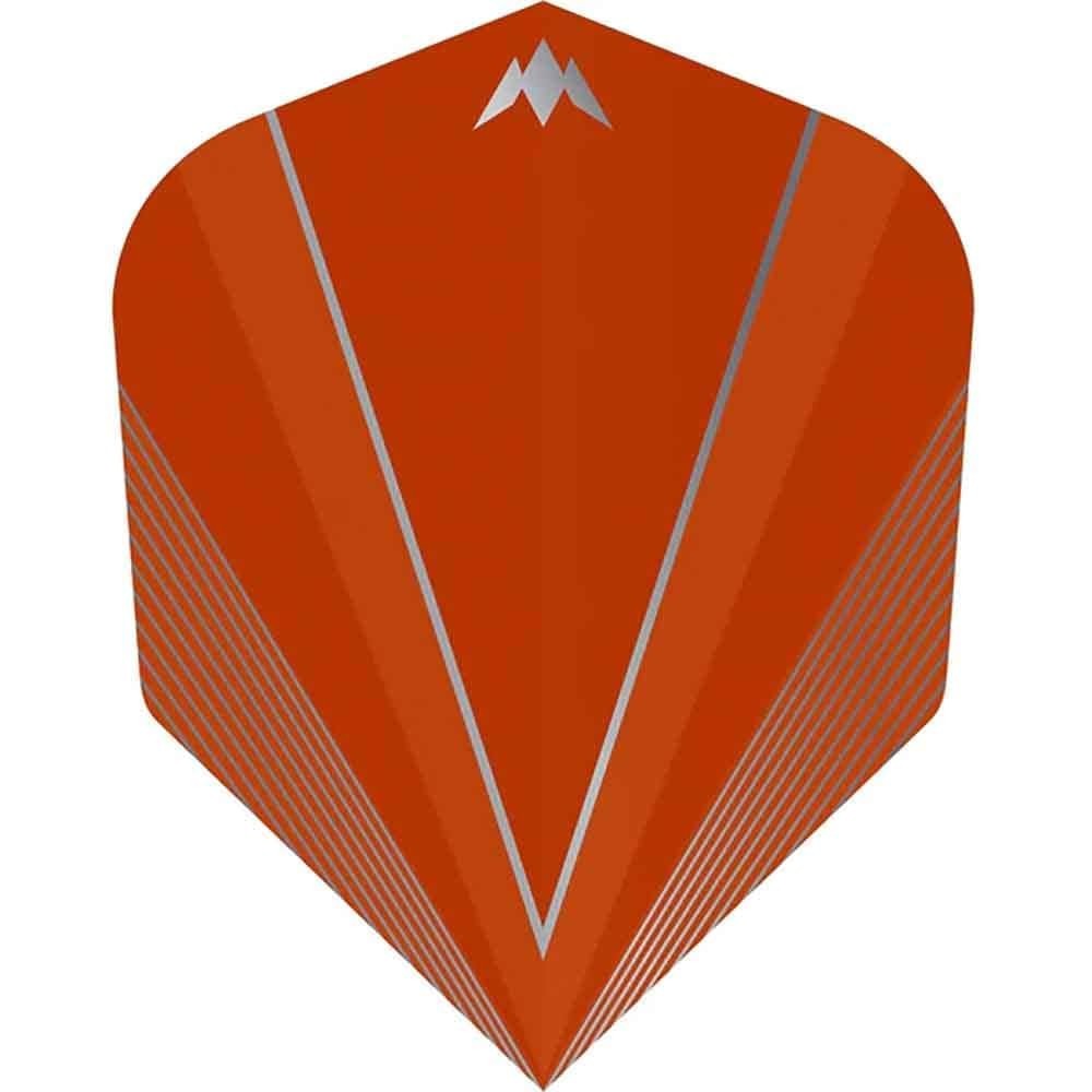 Masquedardos Plumas Mission Darts Plumas Shades No6 Naranja F3046