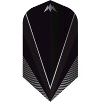 Masquedardos Feathers Mission Darts Feathers shades slim black F3049