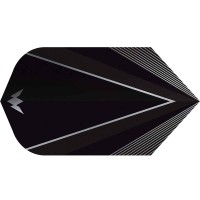 Masquedardos Feathers Mission Darts Feathers shades slim black F3049