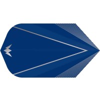 Masquedardos Feathers Mission Darts Feathers Shades Slim Blue F3050