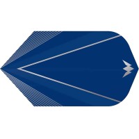 Masquedardos Feathers Mission Darts Feathers Shades Slim Blue F3050