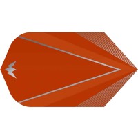 Masquedardos Plumas Mission Darts Plumas Shades Slim Naranja F3056