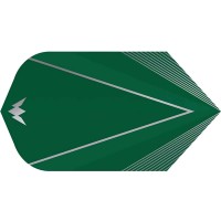 Masquedardos Plumas Mission Darts Plumas Shades Slim Verde F3057