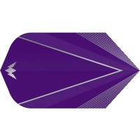 Masquedardos Feathers Mission Darts Feathers Shades Slim Purple F3058