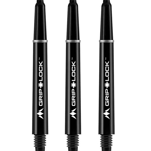 Masquedardos Cañas Mission Darts Griplock Negro Intb 41mm S1062